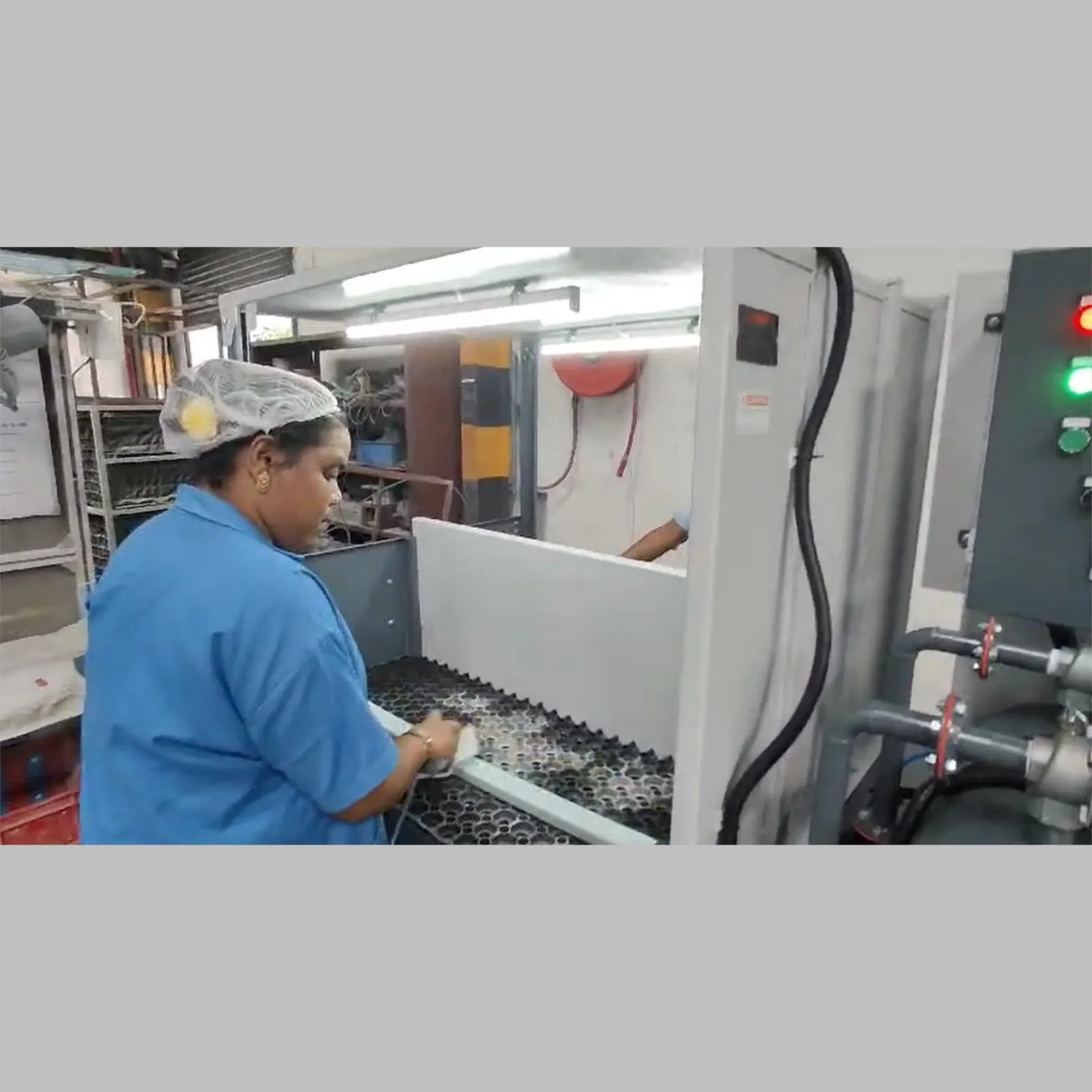 polishing dust collection system